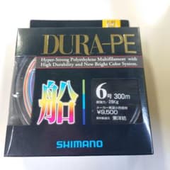 SHIMANO DURA-PE 6号 300m 未使用のサムネイル