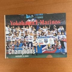 【新品】横浜Fマリノス2003優勝記念クリアファイルのサムネイル
