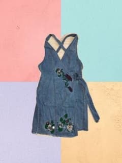 最終値下げ★花柄・刺繍巻きスカートのサムネイル