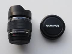 QR様専用　値下げ M.ZUIKO 8mm F1.8 Fisheye PRO美品のサムネイル