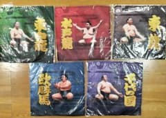大相撲 力士ハンドタオル 5枚セットのサムネイル