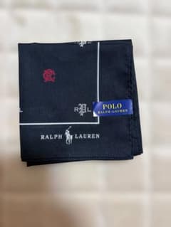 POLO RALPH LAUREN ハンカチ スカル柄 ブラックのサムネイル