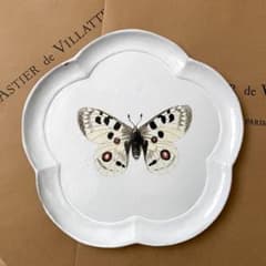 Astier de Villatte アスティエ　蝶の絵皿　ジョンデリアン Astier de Villatte アスティエ 蝶の絵皿 ジョンデリアン - メルカリ