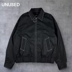 美品 UNUSED アンユーズド ドリズラー スイングトップ ジャケット 黒 美品 UNUSED アンユーズド ドリズラー スイングトップ ジャケット 黒