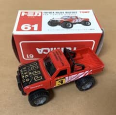 赤箱　トミカ61　JJクラブ特注　トヨタ ハイラックス ビッグフット　日本製 赤箱 トミカ61 JJクラブ特注 トヨタ ハイラックス ビッグフット 日本製
