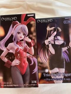 OVERLORD アルベド シャルティア フィギュアセット バニー&ミニドレス