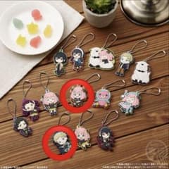 SPY×FAMILY　ラバーキーホルダー　2個セット　アーニャ　ロイド　黄昏のサムネイル