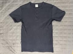 AVIREX ヘンリーネック 半袖 Tシャツ ブラック Mサイズのサムネイル