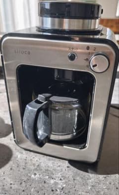 siroca コーヒーメーカー ミル付き ドリップ式 SC-A211のサムネイル
