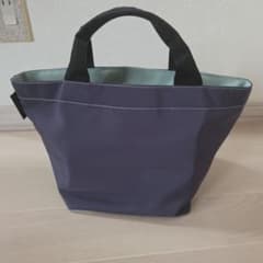 Herve ChapelierXL 舟型 グリーンネイビー　ボストン Hervé Chapelier トートバッグ 舟型 ネイビー ミントグリーン - メルカリ