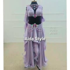 Aida Style ベリーダンス衣装 ラベンダー - メルカリ