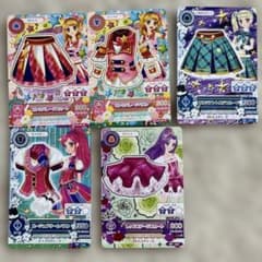 アイカツカード 5枚セット スクールドレスのサムネイル