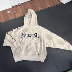 r*r様 MATERIAL オーバーサイズパーカー クリーム色のサムネイル