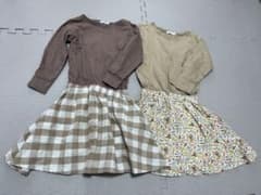pairmanon ワンピース 2枚セット 100cmのサムネイル