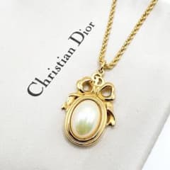 2504 極美品✨ Dior ネックレス CD ロゴ 希少 刻印 cm - メルカリ