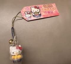 激レア【ご当地キティ】岡山限定 きびだんご 根付け ストラップ - メルカリ