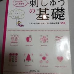 いちばんよくわかる刺しゅうの基礎 : ステッチの詳しい刺し方と作品&図案350…のサムネイル