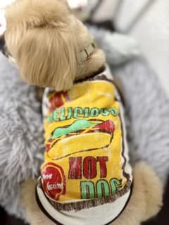 新品リメイク品 HOTDOG柄 新品リメイク品 HOTDOG柄 - メルカリ