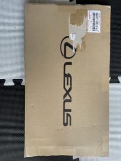 レクサス LEXUS IS ナンバーフレーム ソニッククォーツ ホワイトのサムネイル
