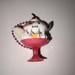 もちにゃみ パフェ ミニチュア キーホルダーのサムネイル