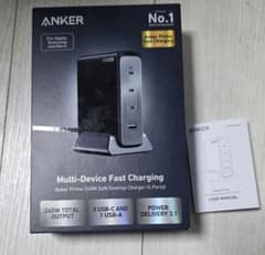 Anker Prime 240WGaN 急速充電器 USB Cのサムネイル