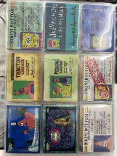 Topps Chrome SpongeBob25周年コンプリート シリアルカードのサムネイル