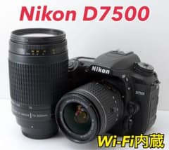 S数少！Nikon D7500☆Wレンズ☆すぐ使える☆超本格一眼レフ - メルカリ