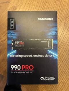 極美品】Samsung 990 PRO 1TB / 使用145h - メルカリ