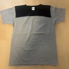 Tシャツ グレー×ブラック Mのサムネイル