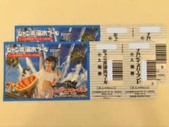 2026ナガシマスパーランド ジャンボ海水プール入場券 2枚セットのサムネイル