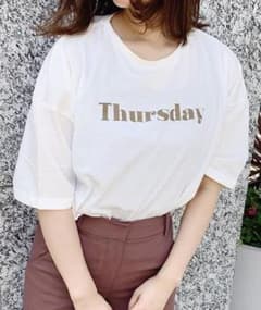 apres jour THURSDAYロゴTシャツのサムネイル