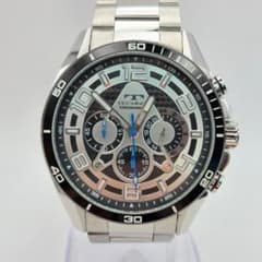 TECHNOS 腕時計 T8584 クロノグラフ 10ATM SS - メルカリ