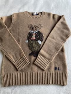 ラルフローレン　ポロベア　ニット　完売　人気のサムネイル