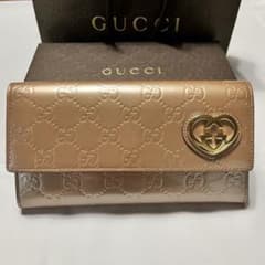 GUCCI グッチ 長財布　ピンクゴールドのサムネイル