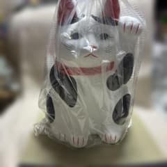 乙川人形 招き猫 置物 伝統工芸のサムネイル