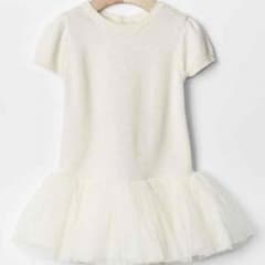 baby gap新品タグ付☆チュールニットワンピース☆80サイズのサムネイル