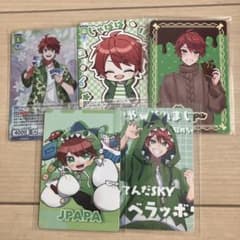 カラフルピーチ じゃぱぱ トレーディングカード 5枚セットのサムネイル
