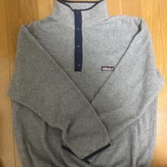 XLARGEグレー フリース ハイネック トップスのサムネイル