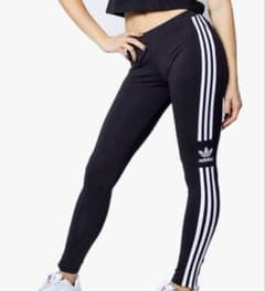 adidas ブラック 3本ライン レギンス Sのサムネイル