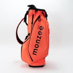 monzee モンジー ネオンピンクキャディバッグ (中古) - メルカリ