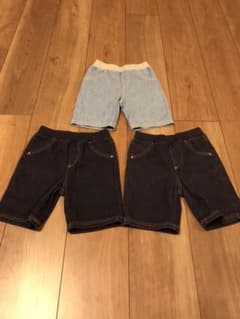 ユニクロ　レギンス　ショートパンツ　3枚セット　90cmのサムネイル