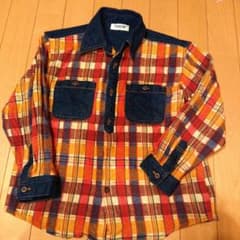 TARKER(ターカー) 130㎝ デニムチェックシャツのサムネイル