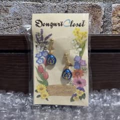 【完売品】ジブリ　天空の城ラピュタ パルナートポック 飛行石 ピアス 天空の城ラピュタ パルナートポック 飛行石 イヤリング スタジオジブリ