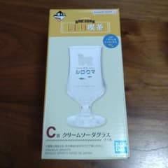 【新品未開封品】一番くじ　レトロ喫茶　C賞　クリームソーダグラスのサムネイル