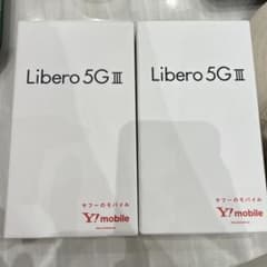 Libero 5G III ブラック 64 GB Y!mobileのサムネイル