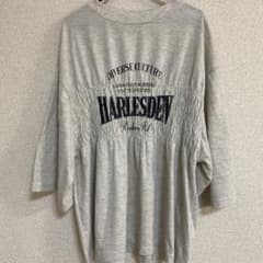 しまむら　グレー 五分袖 Tシャツのサムネイル