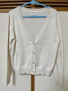 JILL by JILL STUART　 長袖カーディガン　フラワーボタン 上品のサムネイル