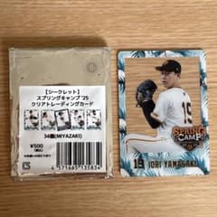 読売ジャイアンツ 山﨑伊織 スプリングキャンプ25 クリアトレーディングカードのサムネイル