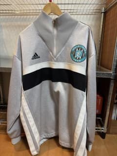 adidas ヴィッセル神戸 ハーフジップ ジャージ 支給品？ L-XL相当