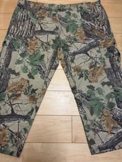 リアルツリーワイドカーゴパンツ　極太　古着　カモ柄のサムネイル